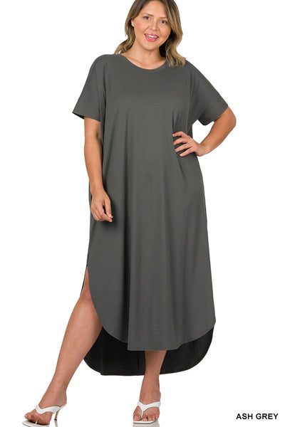 Short Sleeve Maxi Dress