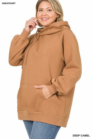 Hoodie Longline Sweatshirt - Closeout