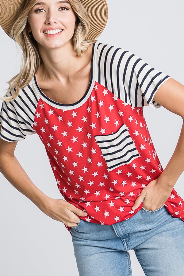 Stars and Stripes Top