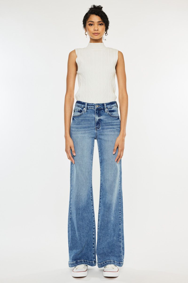 KANCAN WIDE LEG HIGH RISE FLARE