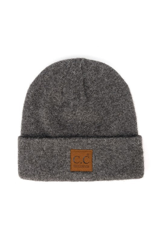 CC Basic Heather Knit Beanie