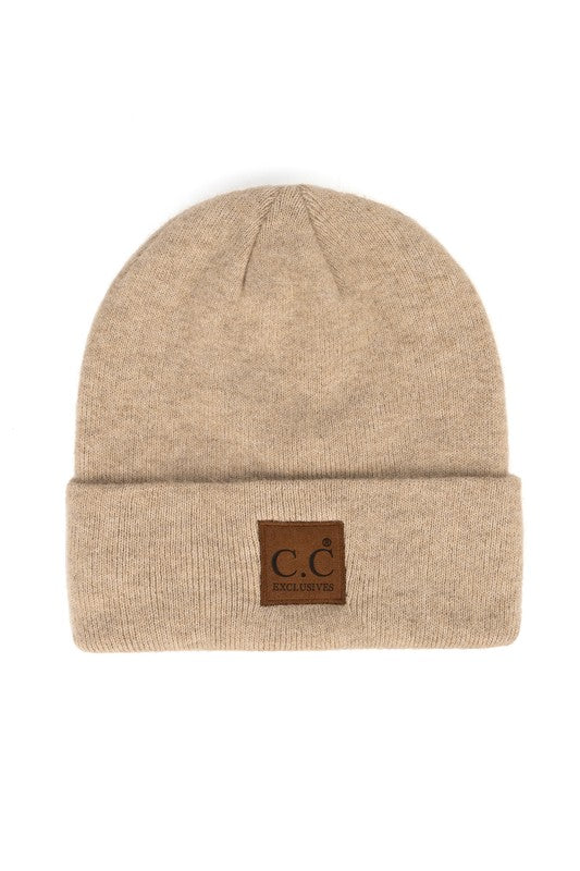 CC Basic Heather Knit Beanie