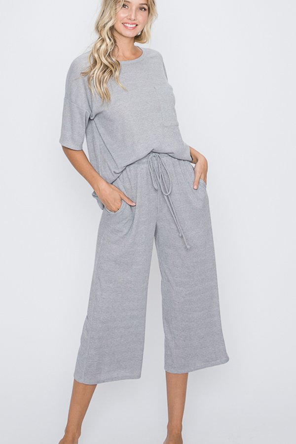 Urban Ribbed Crop Pant