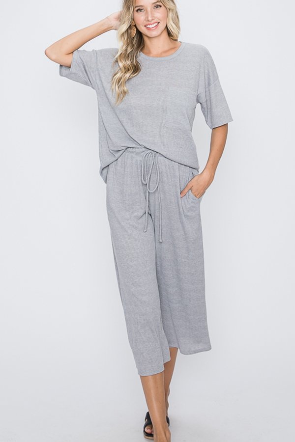 Urban Ribbed Crop Pant