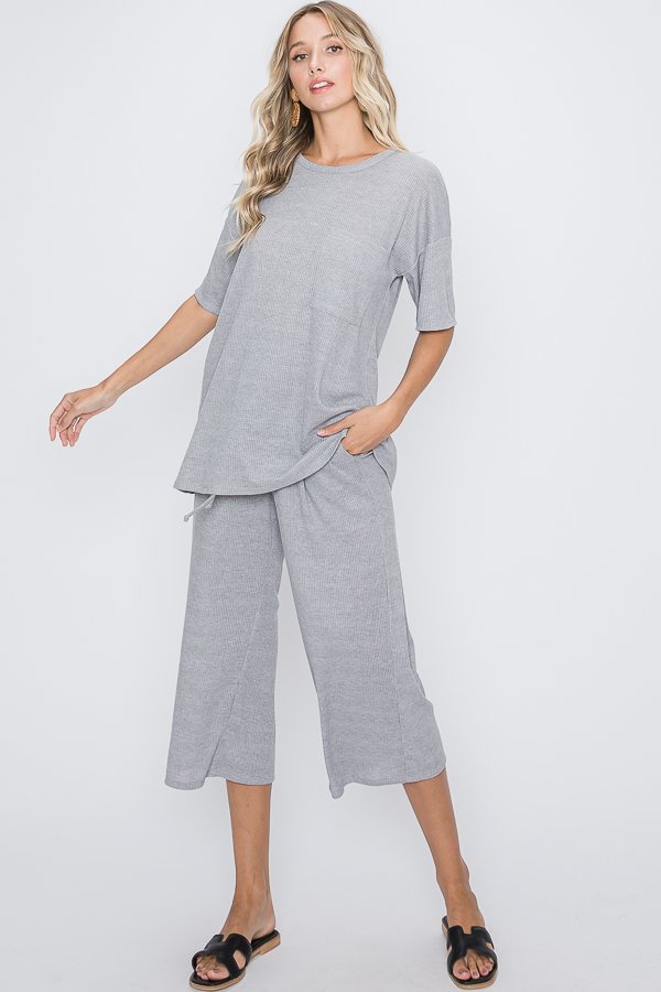 Urban Ribbed Crop Pant