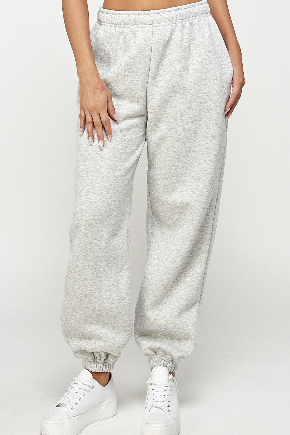 Soft Joggers Lounge Fleece Sweatpants w/Pockets