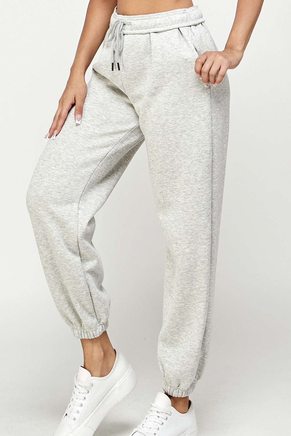 Soft Joggers Lounge Fleece Sweatpants w/Pockets