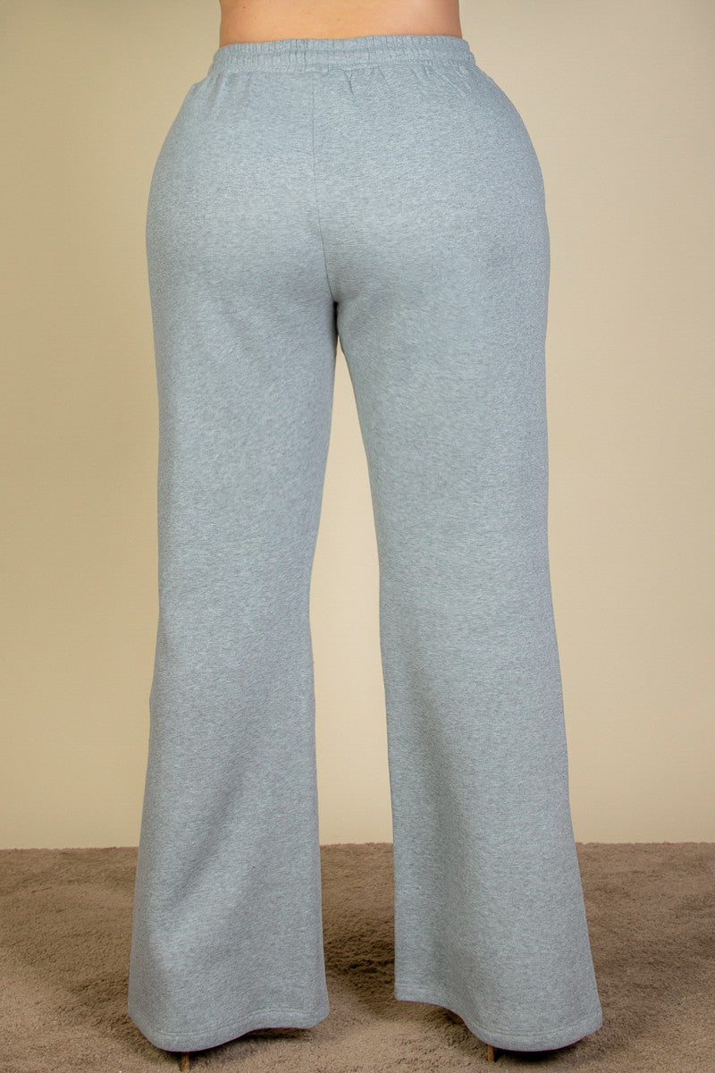 Womens Bootcut Sweatpants W/Drawstring and pockets