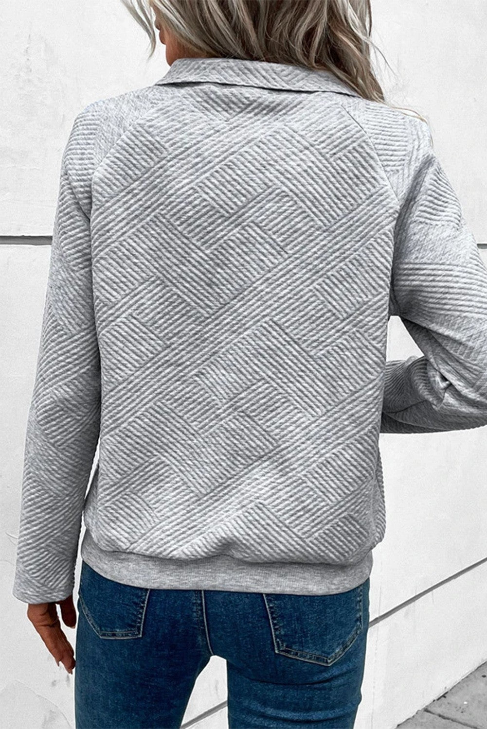 Kangaroo Pocket Sweatshirt - Gray