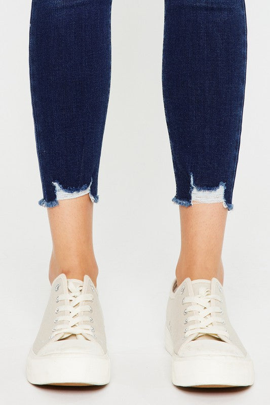 KANKAN - Mid Rise Ankle Skinny Jean